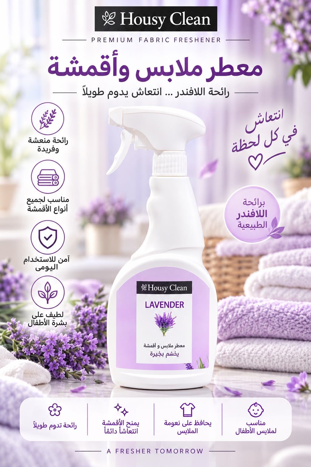 معطر غسيل وأقمشة - لافندر (Lavender)